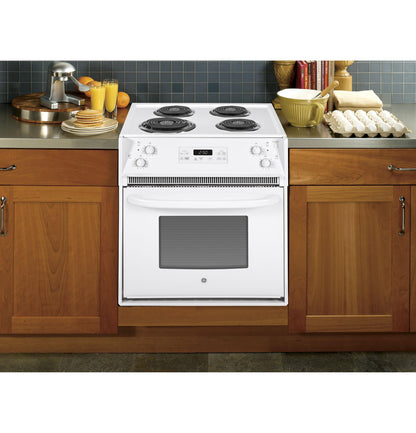 GE APPLIANCES JM250DTWW Ge 27"" Drop-in Electric Range