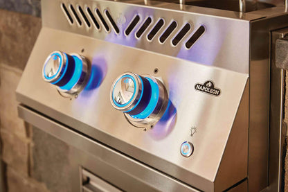 NAPOLEON BBQ BIB18PBNSS Built-in 700 Series Power Burner With Stainless Steel Cover , STAIN...