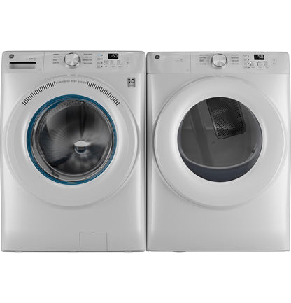 GE APPLIANCES GFD35GSSYWW Ge Energy Star 7.8 Cu. Ft. Capacity Smart Front Load Gas Dryer