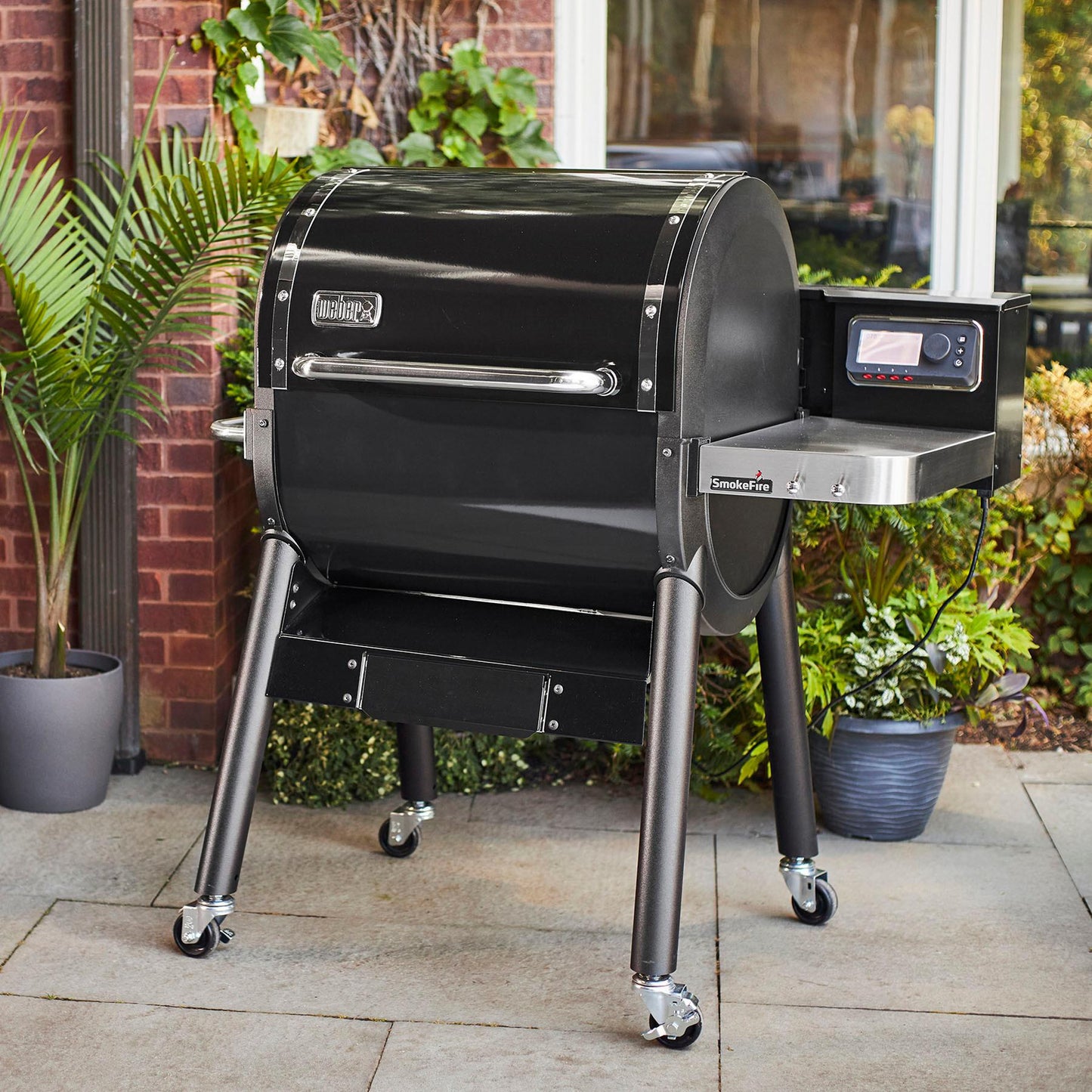 WEBER 22510201 Weber Smokefire Ex4 Wood Pellet Grill - Black