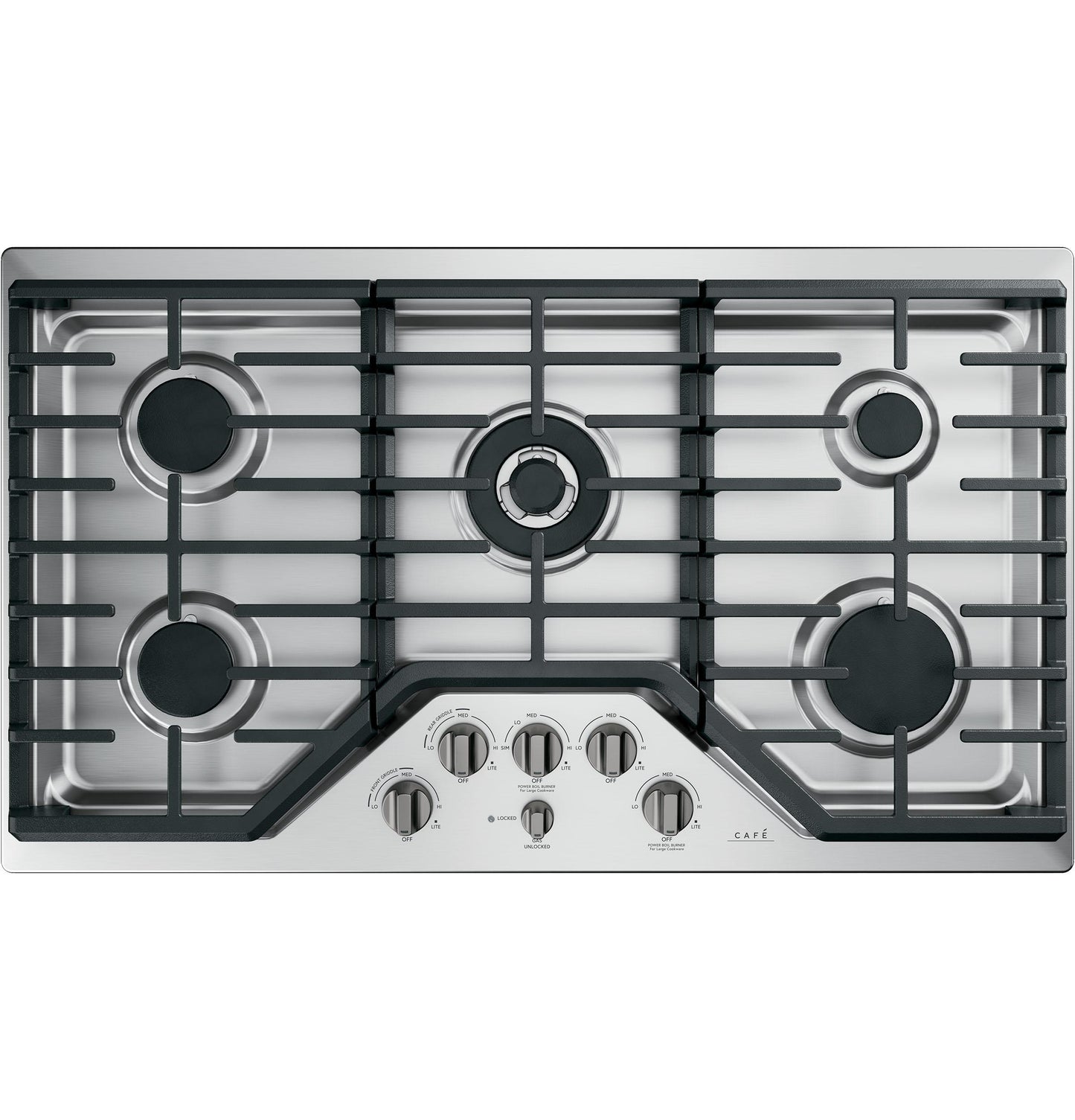 CAFE CGP95362MS1 Cafe Cafe 36"" Built-in Gas Cooktop