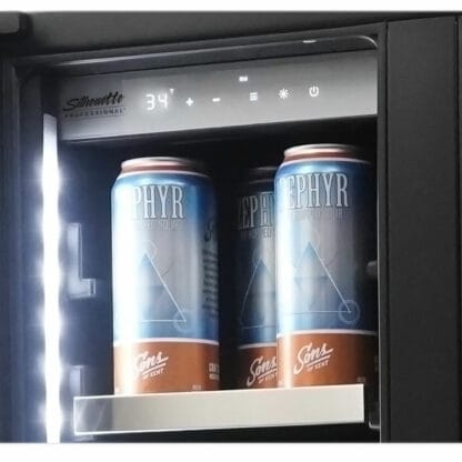 SILHOUETTE SPRBC047D1SS Silhouette Lorraine 24"" French Door Beverage Center