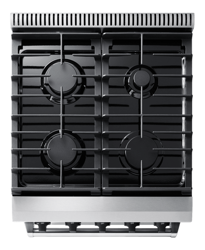 THOR KITCHEN LRG2401U Thor Kitchen 24 Inch Freestanding Gas Range In Stainless Steel