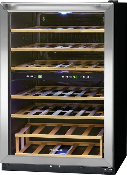 FRIGIDAIRE FRWW4543AS Frigidaire 45 Bottle Two-zone Wine Cooler