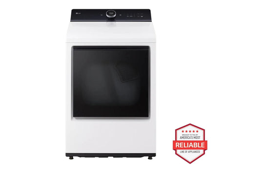 LG DLGX8601WE 7.3 Cu. Ft. Ultra Large Capacity Rear Control Gas Dryer With LG EAS...