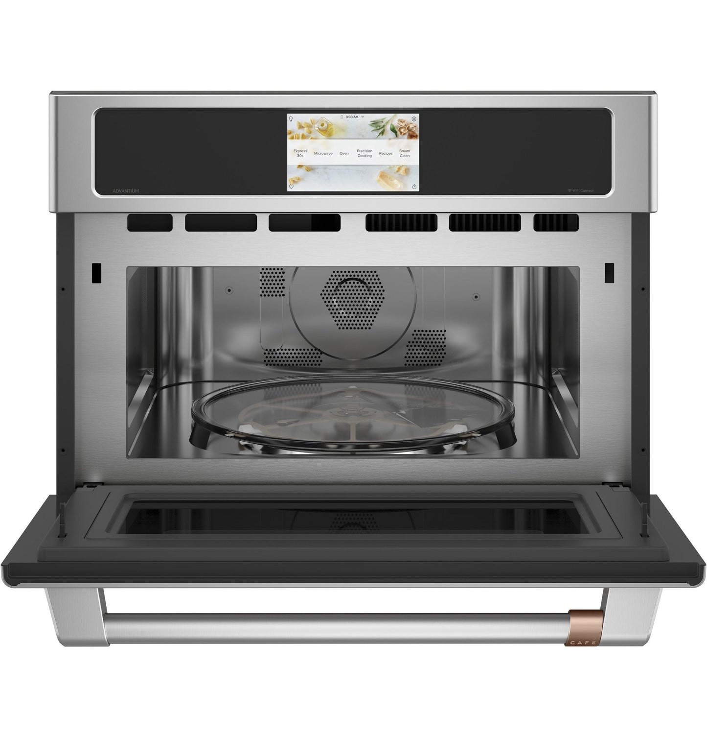 CAFE CSB912P2NS1 Cafe 27"" Five In One Oven With 120v Advantium  Technology
