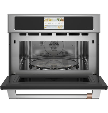 CAFE CSB912P2NS1 Cafe 27"" Five In One Oven With 120v Advantium  Technology
