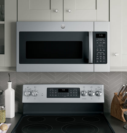 GE APPLIANCES JNM7196SKSS Ge Series 1.9 Cu. Ft. Over-the-range Sensor Microwave Oven With ...
