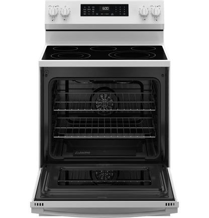 GE APPLIANCES GRF600AVWW Ge 30"" Free-standing Electric Convection Range With No Preheat A...