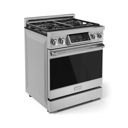 THOR KITCHEN RSG30 30 Inch Professional Gas Range With Tilt Panel Touch Control In STA...