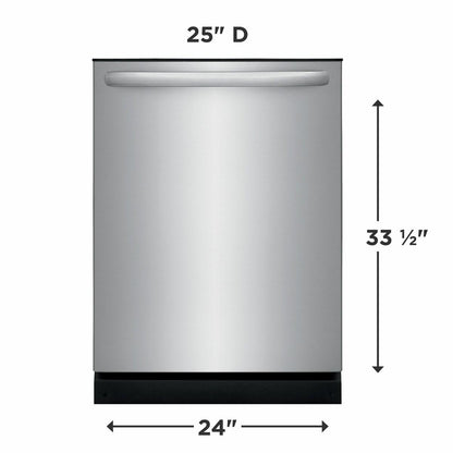 FRIGIDAIRE FDPH4316AS Frigidaire 24"" Built-in Dishwasher