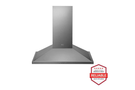 LG LSHD3680ST LG Studio 36"" Wall Mount Chimney Hood