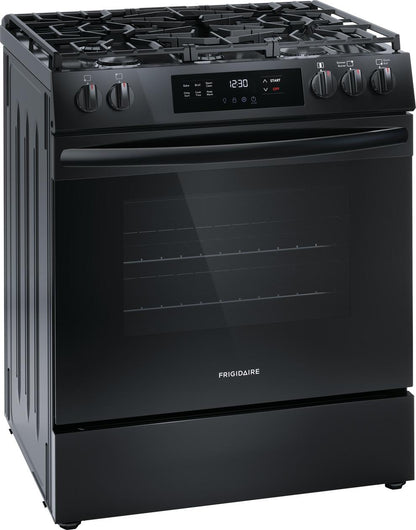FRIGIDAIRE FCFG3062AB Frigidaire 30"" Front Control Gas Range With Quick Boil