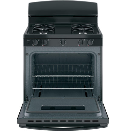 GE APPLIANCES JGBS10DEMBB Ge 30"" Free-standing Front Control Gas Range