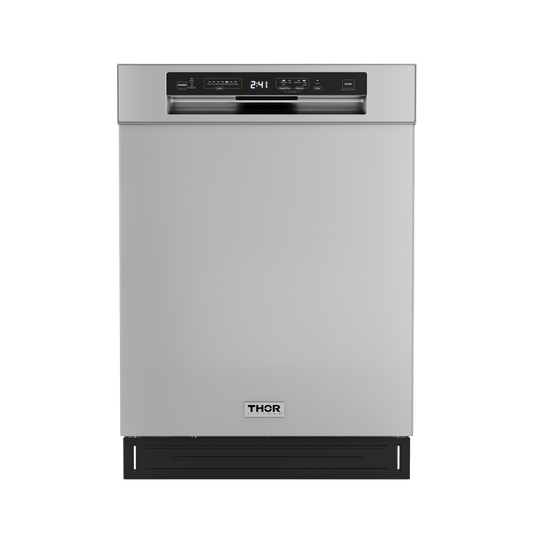 THOR KITCHEN ADW24PF 24 Inch Built-in Front Control Dishwasher With the Pocket Handle: A...