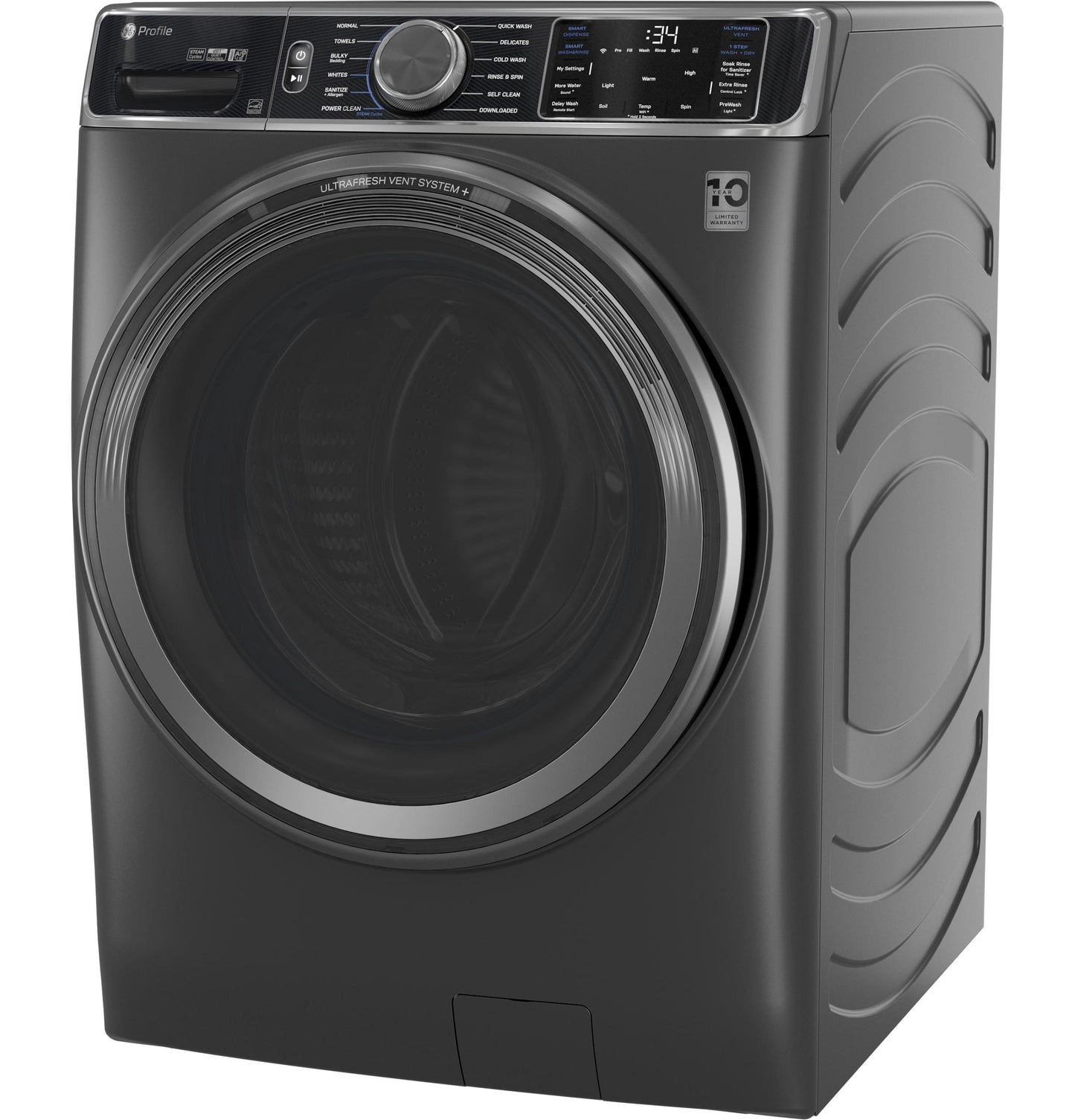 GE APPLIANCES PFW955SPWDS GE Profile 5.5 Cu. Ft. Capacity Smart Front Load Energy STAR...