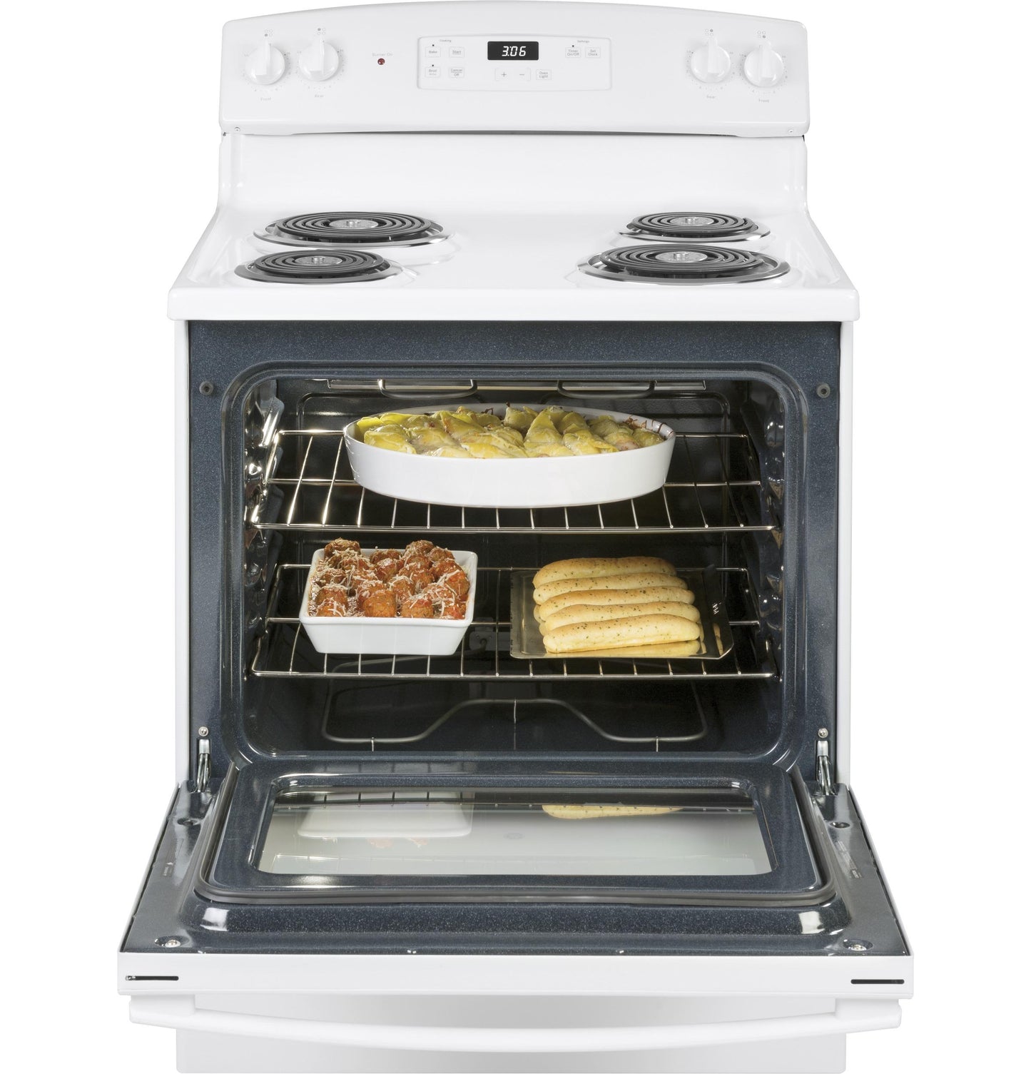 GE APPLIANCES JBS360DMWW Ge 30"" Free-standing Electric Range
