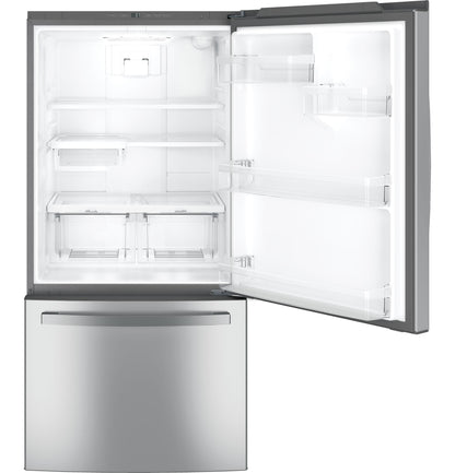 GE APPLIANCES GDE25EYKFS Ge Energy Star 24.8 Cu. Ft. Bottom-freezer Drawer Refrigerator