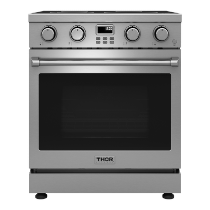 THOR KITCHEN ARE30 Thor Kitchen 30 Inch Contemporary Professional Electric Range