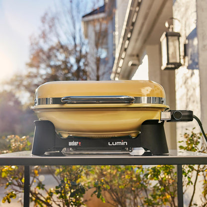 WEBER 92280901 Weber Lumin Electric Grill - Golden Yellow