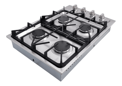 THOR KITCHEN TGC3001 30 Inch Professional Drop-in Gas Cooktop With Four Burners In STAIN...