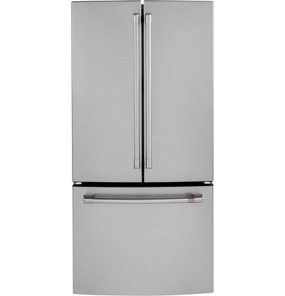 CAFE CWE19SP2NS1 Cafe Energy Star  18.6 Cu. Ft. Counter-depth French-door R...
