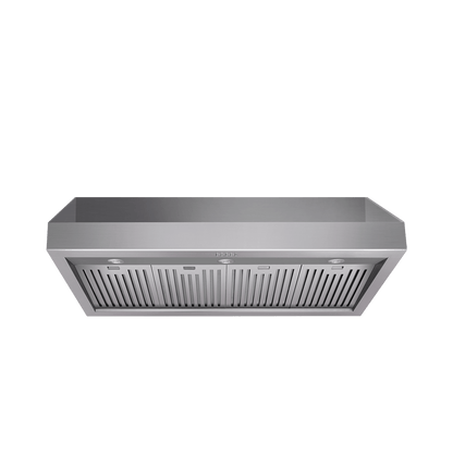 THOR KITCHEN TRH4805 48 Inch Professional Range Hood, 16.5 Inches Tall In Stainless Steel