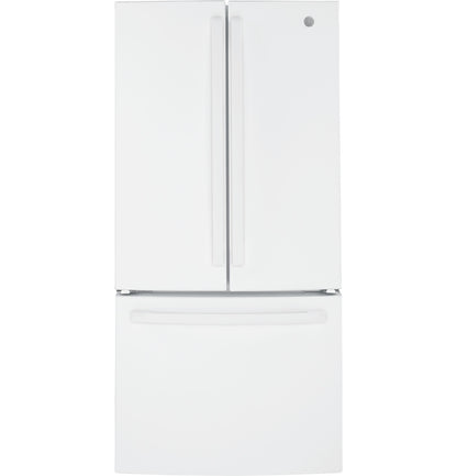 GE APPLIANCES GWE19JGLWW Ge Energy Star 18.6 Cu. Ft. Counter-depth French-door REFRIGE...