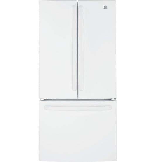 GE APPLIANCES GWE19JGLWW Ge Energy Star 18.6 Cu. Ft. Counter-depth French-door REFRIGE...