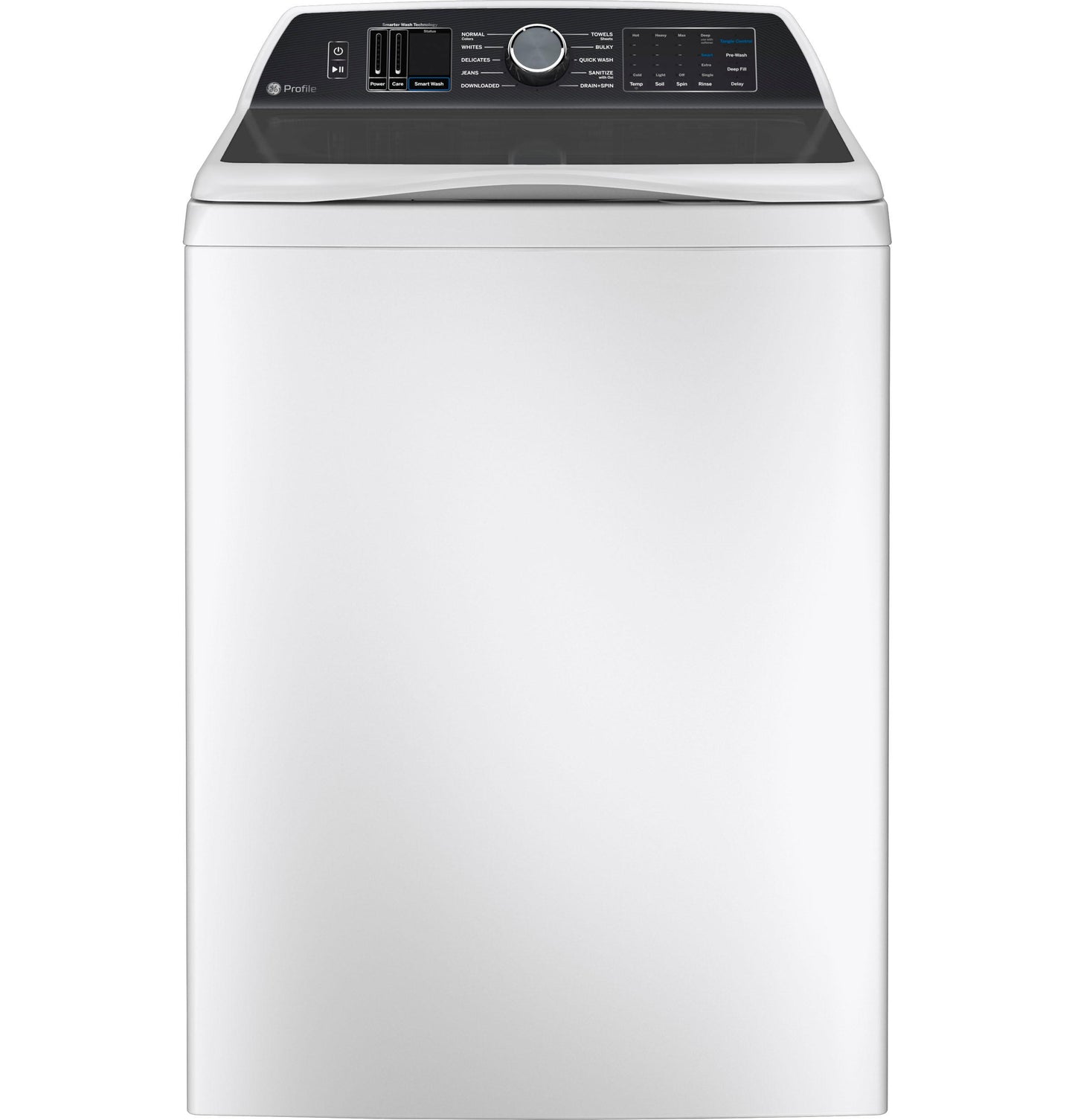 GE APPLIANCES PTW700BSTWS GE Profile 5.4 Cu. Ft. Capacity Washer With Smarter Wash TECHNO...