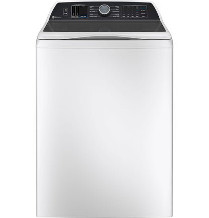 GE APPLIANCES PTW700BSTWS GE Profile 5.4 Cu. Ft. Capacity Washer With Smarter Wash TECHNO...