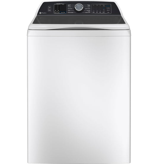 GE APPLIANCES PTW700BSTWS GE Profile 5.4 Cu. Ft. Capacity Washer With Smarter Wash TECHNO...