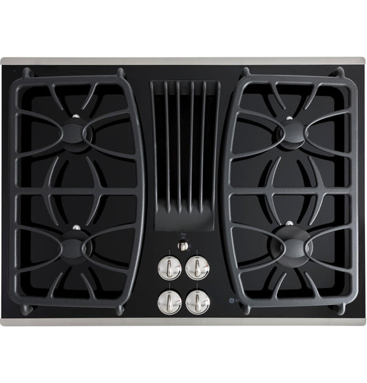 GE APPLIANCES PGP9830SRSS GE Profile 30"" Built-in Gas Downdraft Cooktop