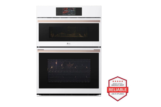 LG WCES6428N LG Studio 1.7/4.7 Cu. Ft. Combination Double Wall Oven With Air Fry