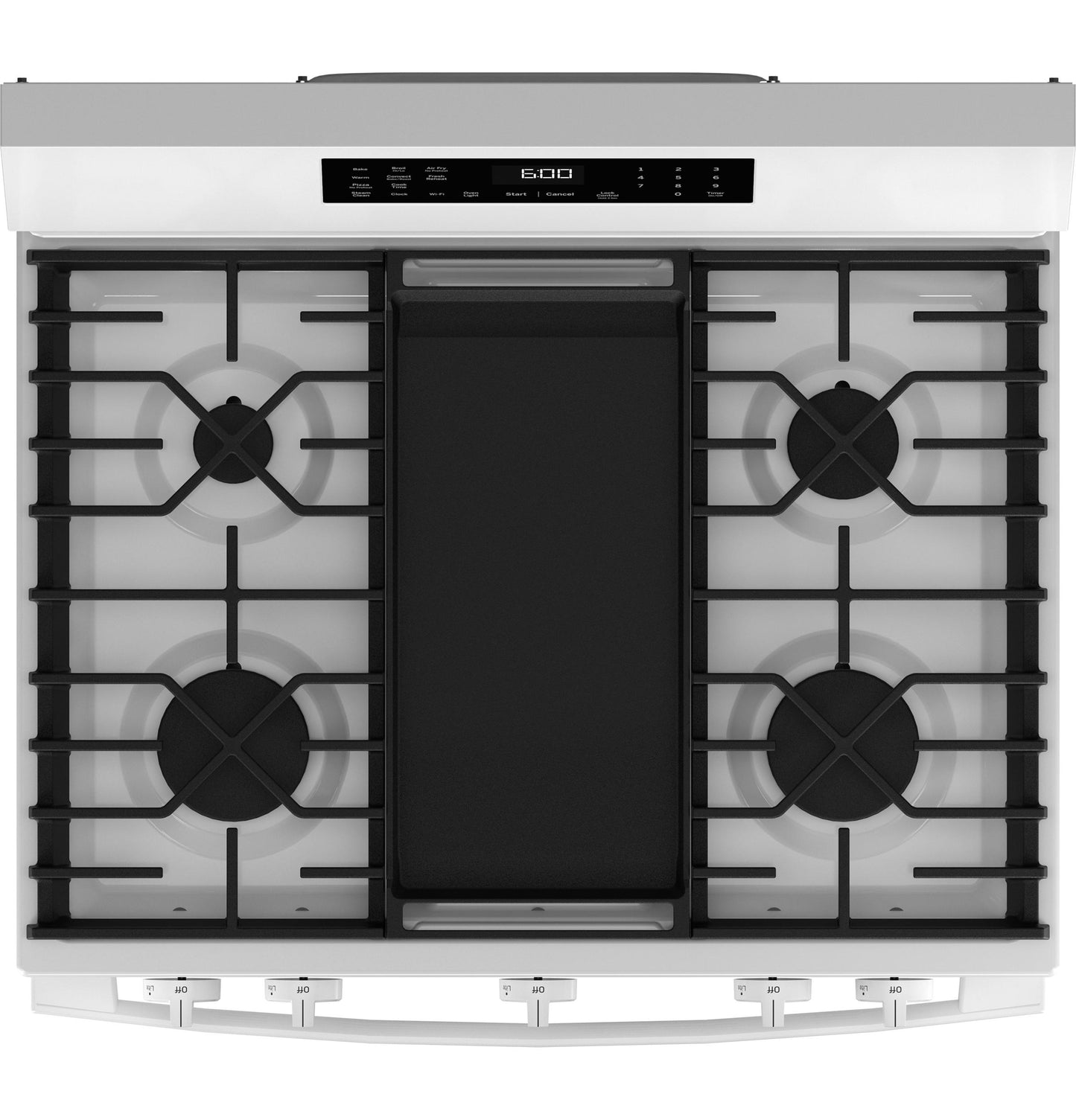 GE APPLIANCES GGF600AVWW Ge 30"" Free-standing Gas Convection Range With No Preheat Air FR...