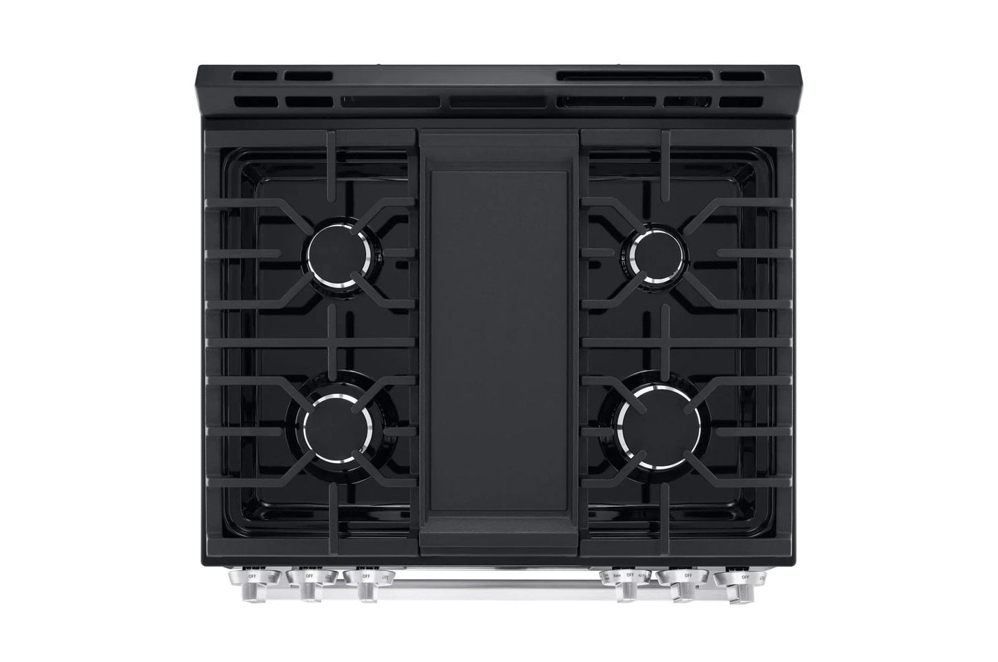 LG LSGL5833X 5.8 Cu. Ft. Smart Gas Slide-in Range With Convection, Air Fry and E...