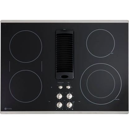 GE APPLIANCES PP9830SRSS GE Profile 30"" Downdraft Electric Cooktop
