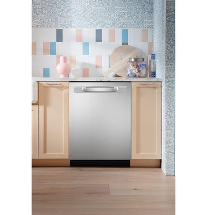 GE APPLIANCES GDP670SYVFS Ge Fingerprint Resistant Top Control With Stainless Steel INTERI...