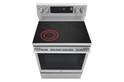 LG LREN6325XE 6.3 Cu. Ft. Smart Wi-fi Enabled Probake Convection Electric RANG...