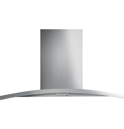 GE APPLIANCES UVI7361SWSS GE Appliances 36"" Island-mount Chimney Hood