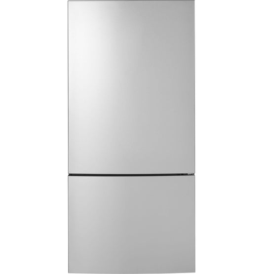 GE APPLIANCES GBE17HYRFS Ge Energy Star 17.7 Cu. Ft. Counter-depth Bottom-freezer REFR...