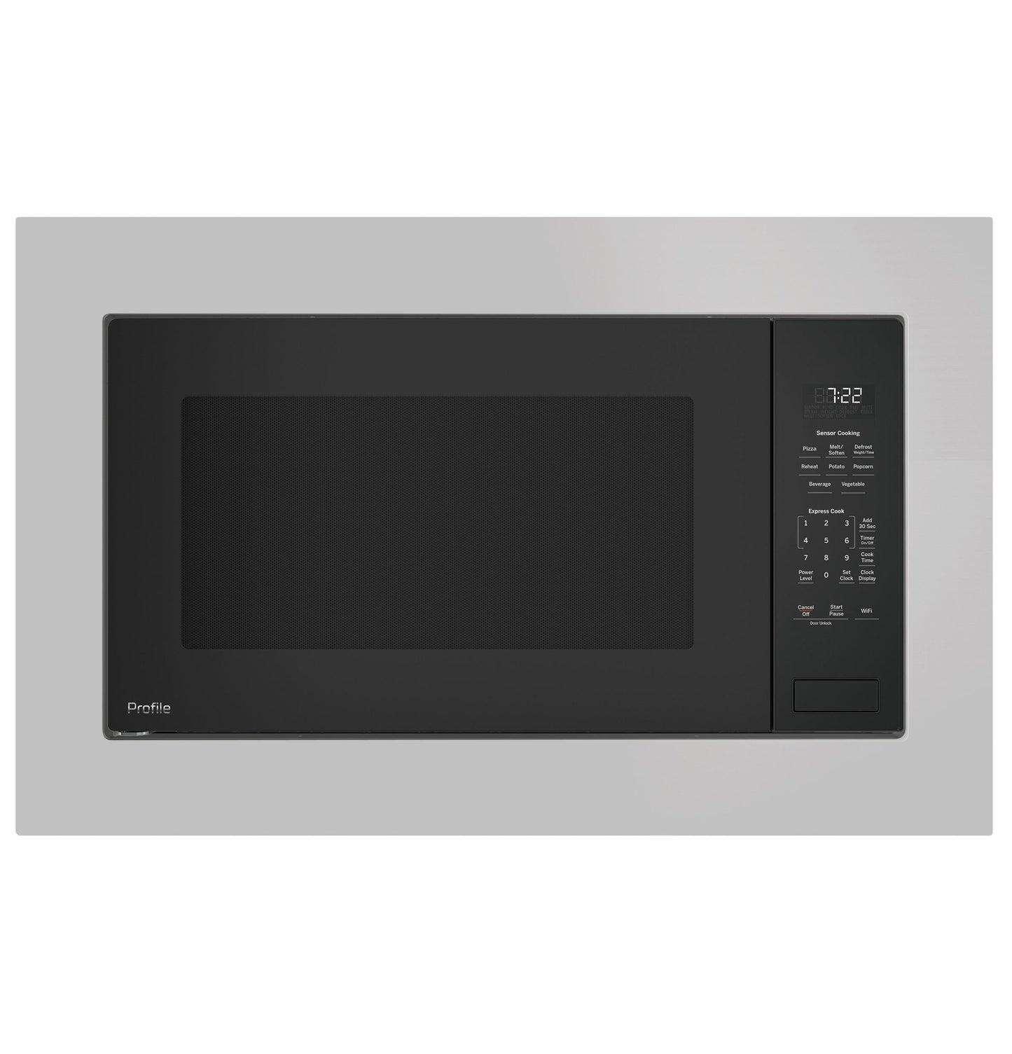GE APPLIANCES PCWK22U1WDD GE Profile 2.2 Cu. Ft. Built-in Sensor Microwave Oven