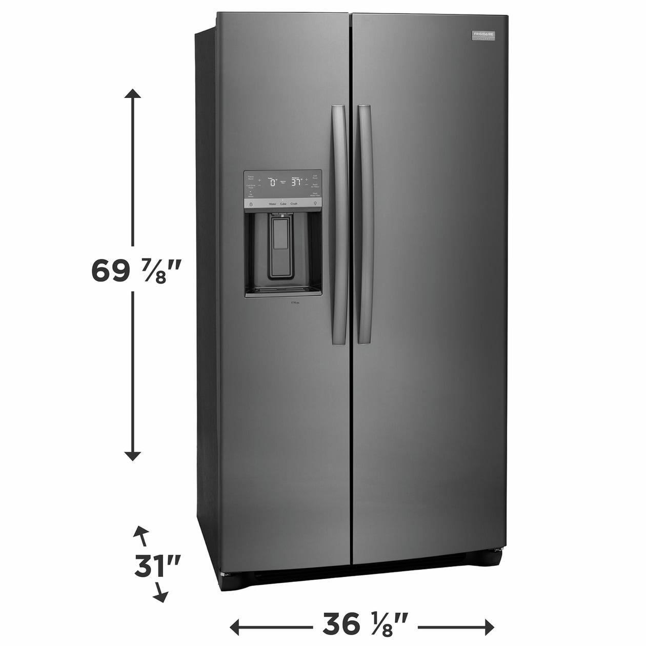 FRIGIDAIRE GRSC2352AD Frigidaire Gallery 22.3 Cu. Ft. 36'' Counter Depth Side By Side REF...