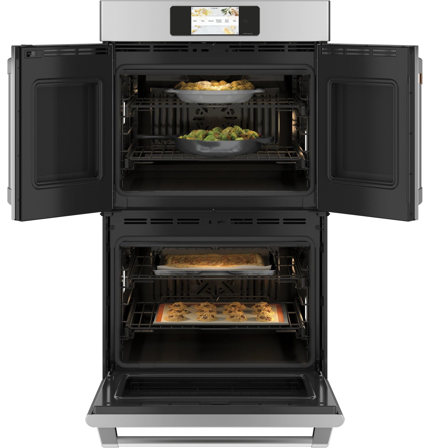 CAFE CTD90FP2NS1 Cafe Professional Series 30"" Smart Built-in Convection FRENCH...