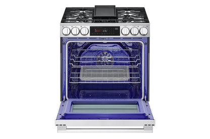 LG LSGL6335X 6.3 Cu Ft. Smart Gas Slide-in Range Probake Convection INSTAVIEW...