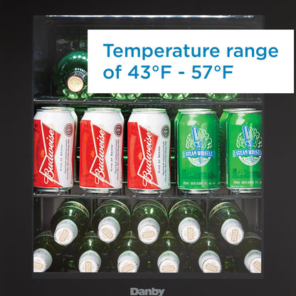 DANBY DWC018A1BDB Danby 1.8 Cu. Ft. Wine Cooler