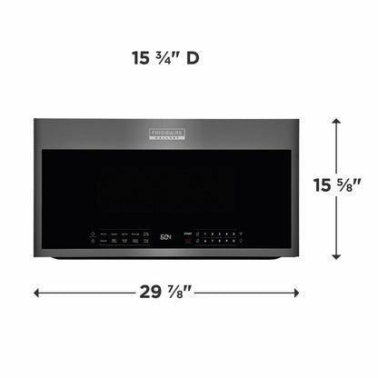FRIGIDAIRE GMOS1964AD Frigidaire Gallery 1.9 Cu. Ft. Over-the-range Microwave With SENSOR...