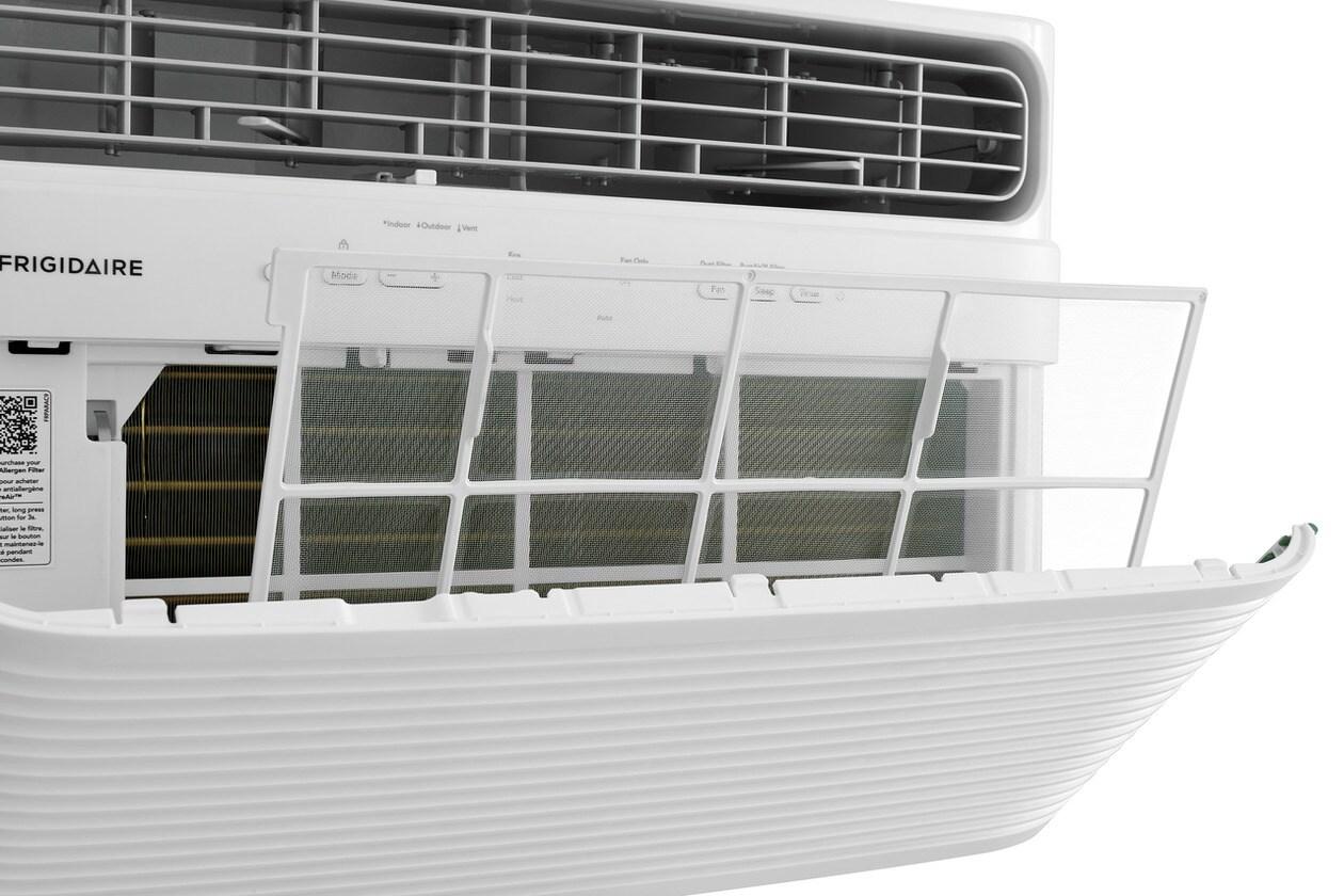 FRIGIDAIRE FHWH084WB1 Frigidaire 8,000 BTU Window Room Air Conditioner With Supplemental ...