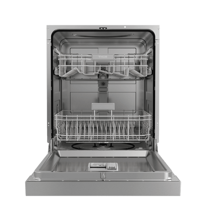 THOR KITCHEN ADW24PF 24 Inch Built-in Front Control Dishwasher With the Pocket Handle: A...