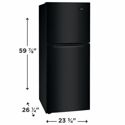 FRIGIDAIRE FFET1022UB 10.1 Cu. Ft. Top Freezer Apartment-size Refrigerator